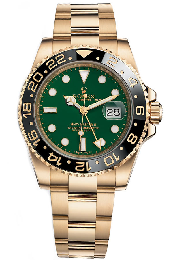 Fake Rolex GMT Master2 116718LN Green