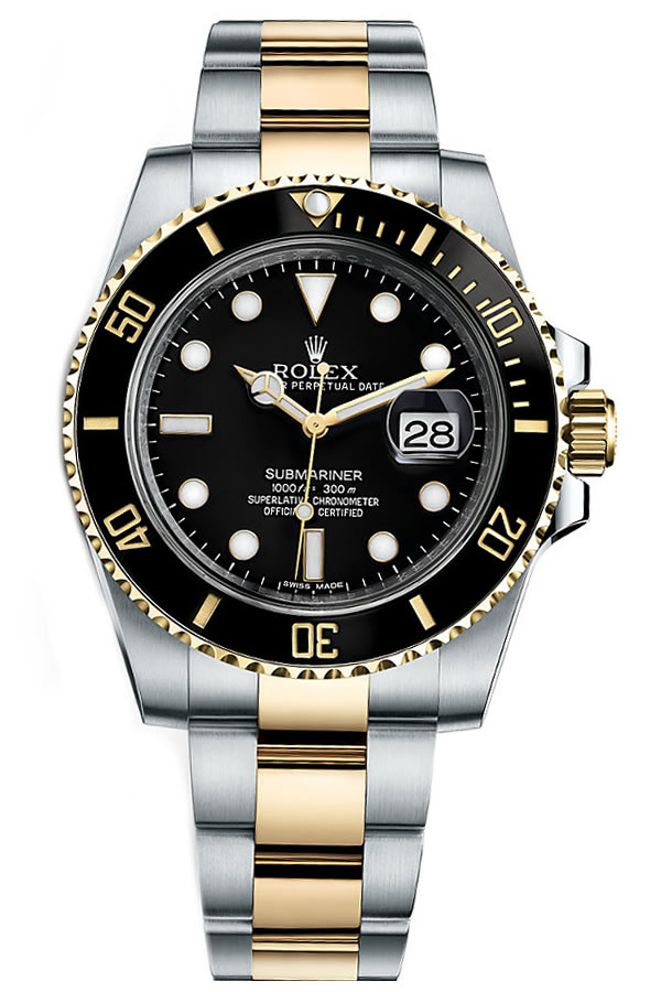 Fake Rolex Submariner  Steel and Gold